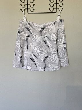 Calia Eagle Skort Black & White Swirl Print XXL
